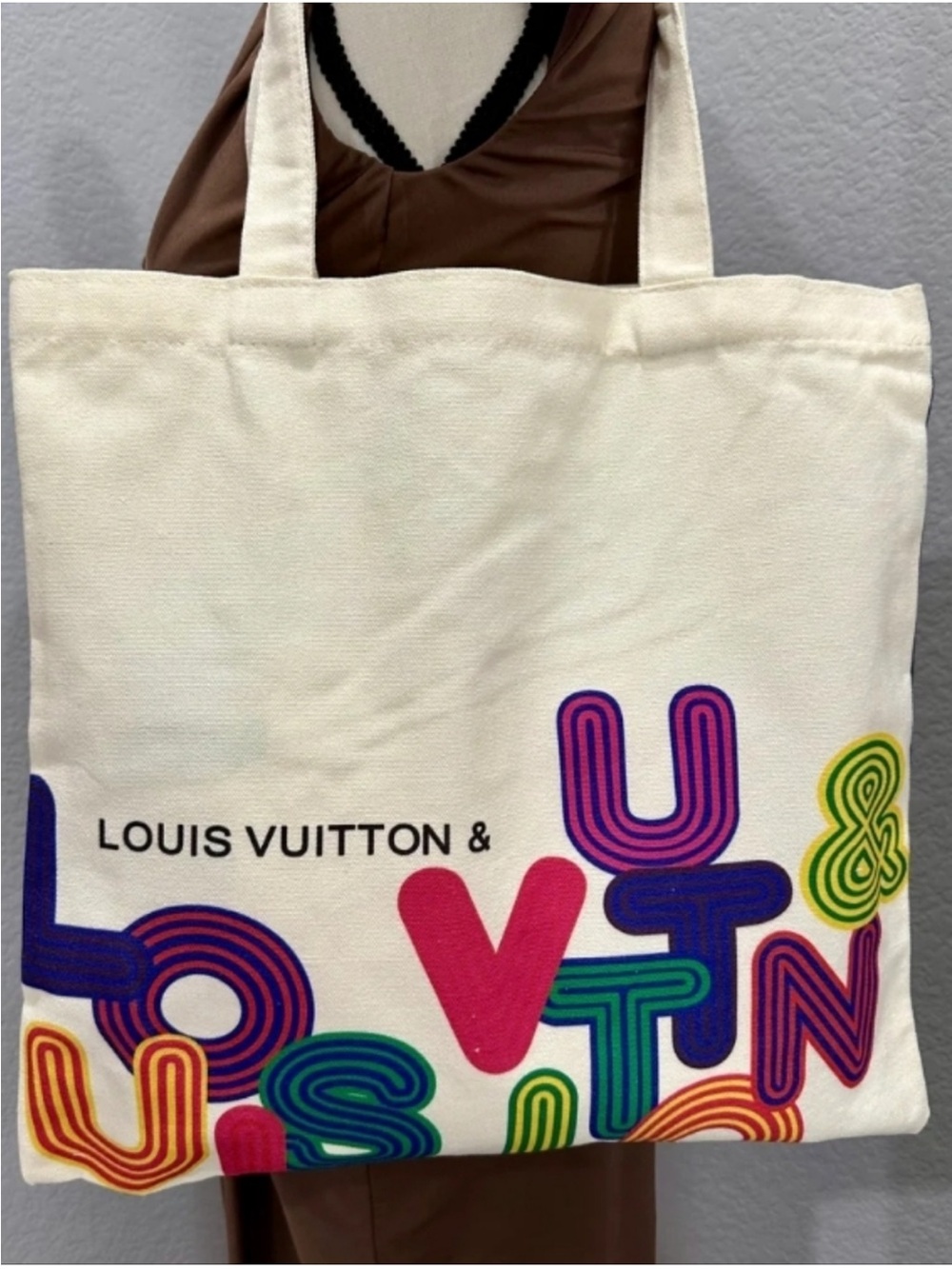 Louis Vuitton Limited Edition Canvas Eco Tote Bag NIP - Picture 8 of 11